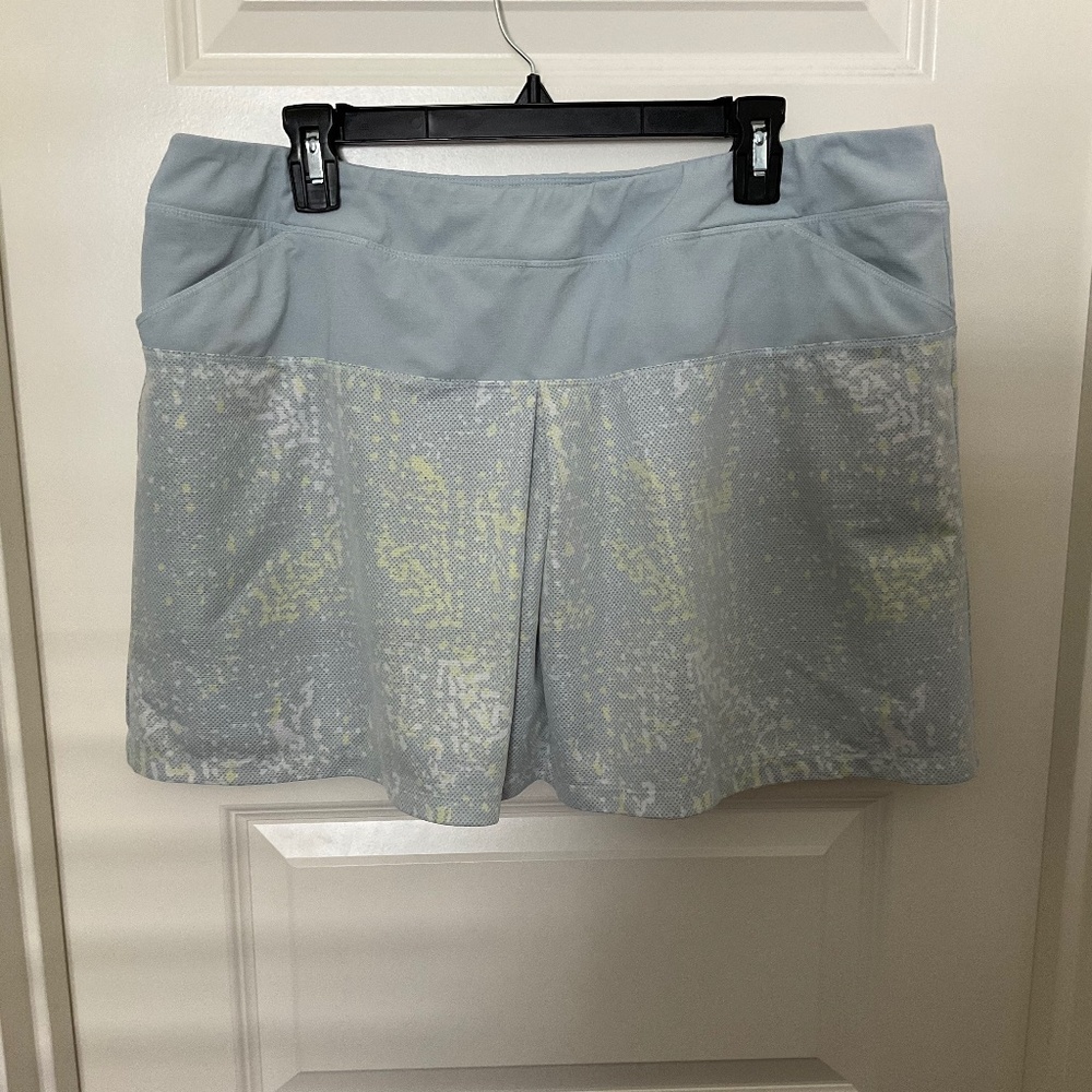 Adidas Tennis Skort - Light Blue - Size XL